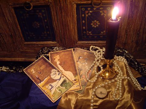 Magical amulet divination cards